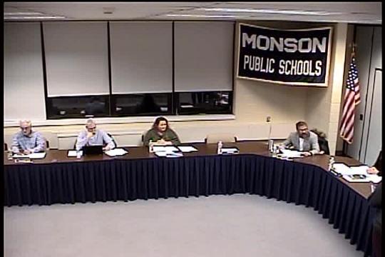 02-13-19 Monson School Committee