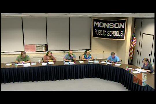 08-14-19 Monson School Committee