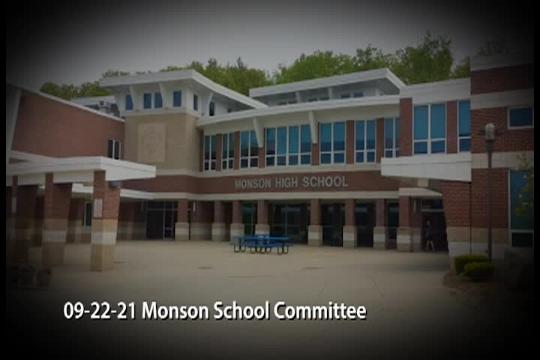 09-22-21 Monson School Committee