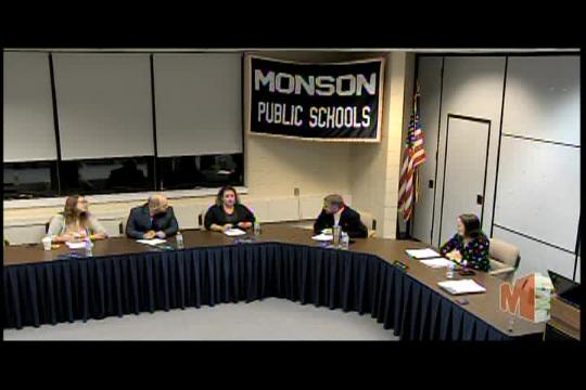 10-09-19 Monson School Committee