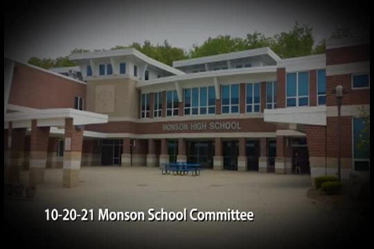 10-20-21 Monson School Committee