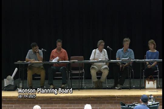 08-19-25 Monson Planning Board